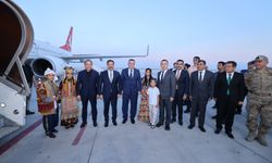 Özbekistan Meclis Başkanı Hatay'da Karşılandı!