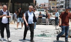 HBB, Arsuz Merkez’de Kaldırım Çalışmalarını Sürdürüyor