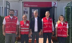 Karaoğlan’dan Kızılay Hatay’a Ziyaret