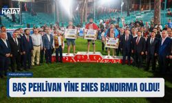 Baş Pehlivan Yine Enes Bandırma Oldu