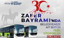 30 Ağustos Zafer Bayramı’nda Ücretsiz Ulaşım Müjdesi!