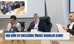 HBB Ekim Ayı Meclisinde Önemli Kararlar Alındı