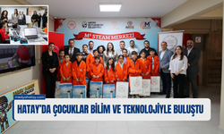 Hatay’da Çocuklar Bilim ve Teknolojiyle Buluştu