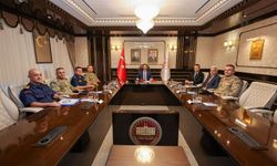 Vali Masatlı Başkanlığında Asayiş ve Güvenlik Toplantısı