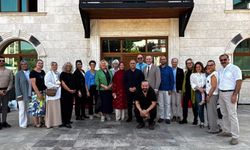 BAŞKAN SARI, ALMANYA’DAN GELEN HEYETİ ALTINÖZÜ’NDE AĞIRLADI