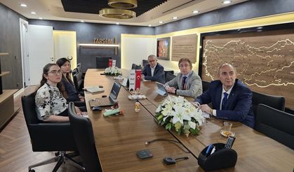 TARSİM Heyeti, Özbekistan heyetiyle çevrim içi toplantılarda bir araya geldi