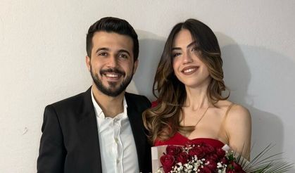 Hatay'ın Tanınmış Ailelerinden Ece ve Asaf, Nişan Yüzüklerini Taktı