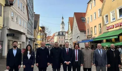 Başkan Öntürk Almanya’da Temaslarda Bulundu