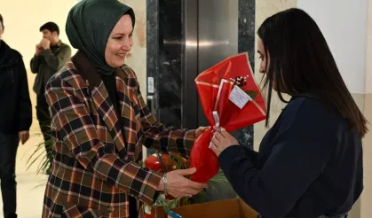 Kadın Polislere 8 Mart’ta Anlamlı Ziyaret