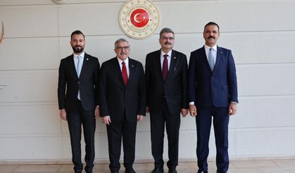 Hüseyin Yayman KKTC’de Temaslarda Bulundu