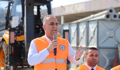 Başkan Sarı "Alın Teri Bizim Değerimizdir"