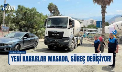 Samandağ’da Çevreyi Betona Bulayan Sürücüye Ağır Fatura!