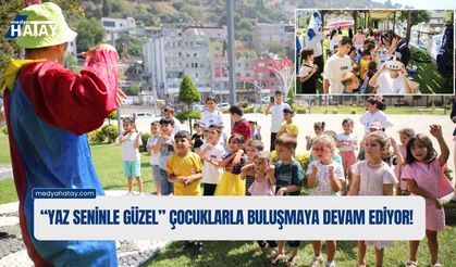“Yaz Seninle Güzel” Çocuklarla Buluşmaya Devam Ediyor!