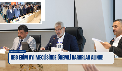 HBB Ekim Ayı Meclisinde Önemli Kararlar Alındı
