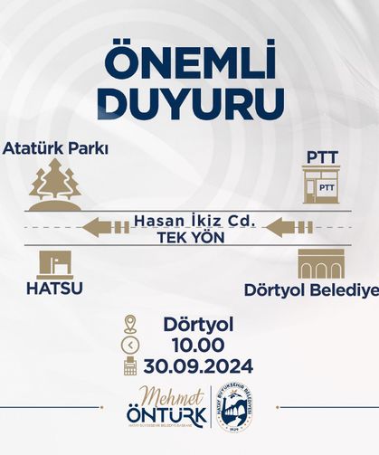 HASAN İKİZ CADDESİ TEK YÖN OLUYOR