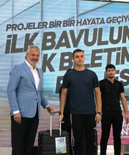 “İLK BAVULUM İLK BİLETİM PROJESİ” DEVAM EDİYOR