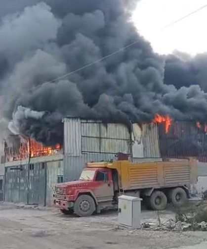 Yeni Sanayi 5. Cadde’de Yangın!