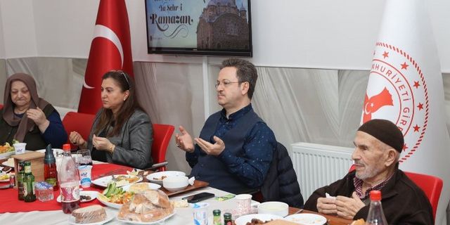 Giresun'da 'huzur'lu iftar