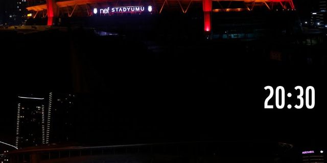 Işıklar kayıplarımız için kapandı!