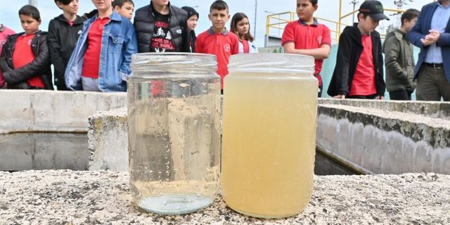 Manisalı öğrencilerin suyun önemini yerinde anladılar