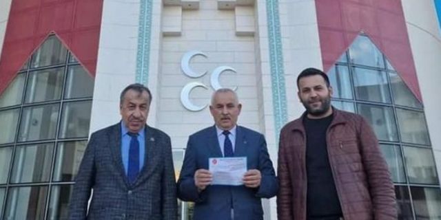 Yığılca'dan üçüncü sürpriz isim Düzce için başvuru yaptı