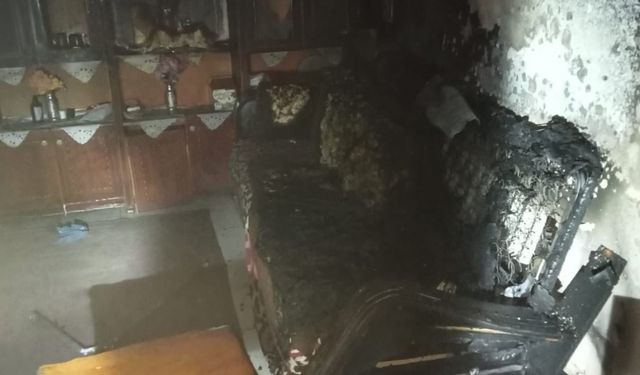 Hatay'da yangın çıkan evde yaşlı kadın ölü bulundu