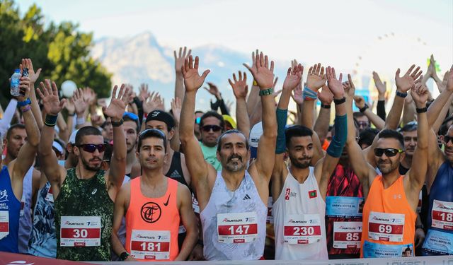 19. Uluslararası Runtalya Maratonu başladı