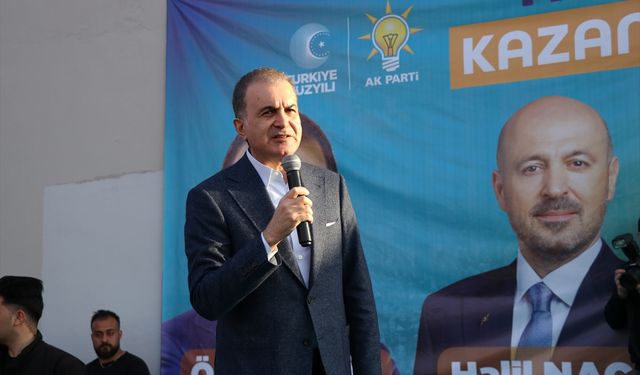 AK Parti Sözcüsü Çelik, Adana'da seçim ofisi açılışında konuştu: