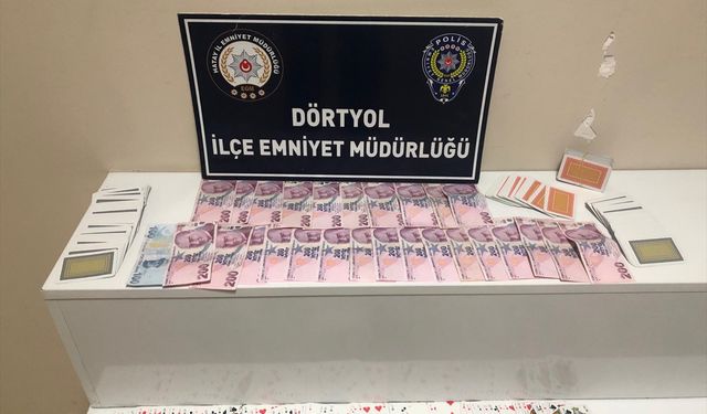 Hatay'da kumar oynayan 30 kişiye para cezası verildi