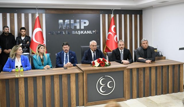 MHP Adana İl Başkanlığınca bayramlaşma programı düzenlendi