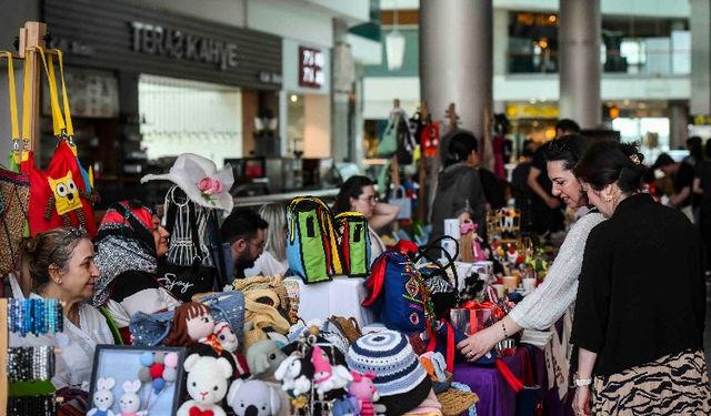 Ankara'da 'Kadın Emeği' pazarı