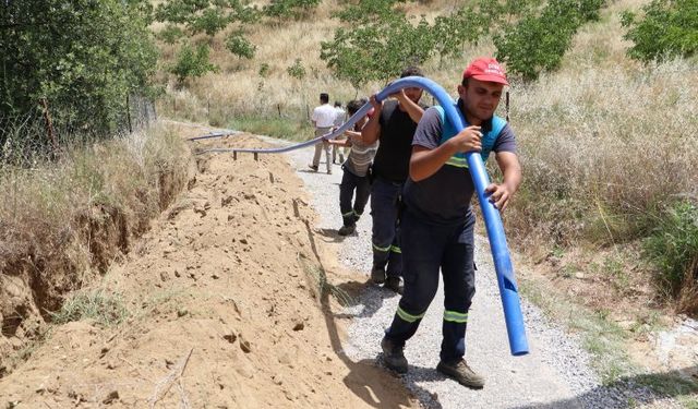 Manisa Salihli'de kesintisiz içme suyu hattı için yenileme