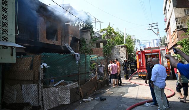 Adana'da mutfak tüpünün patlaması sonucu 1 kişi yaralandı