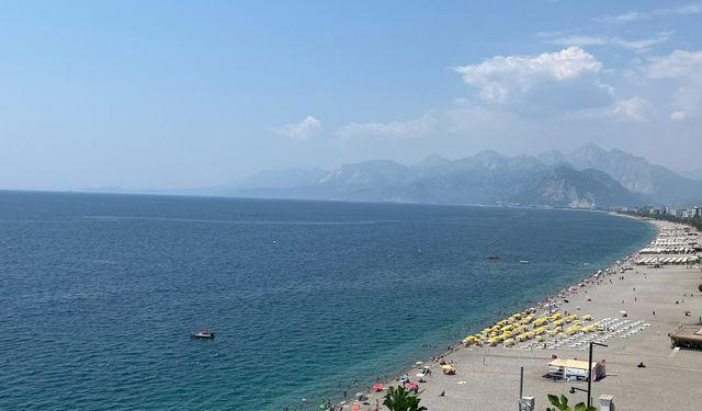 Antalya'da yüksem nem etkili oluyor