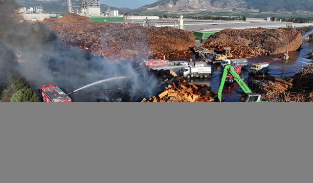 GÜNCELLEME - Adana'da ahşap panel fabrikasında çıkan yangın kontrol altına alındı