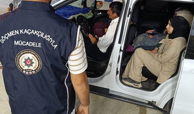 Hatay'da 28 düzensiz göçmen yakalandı