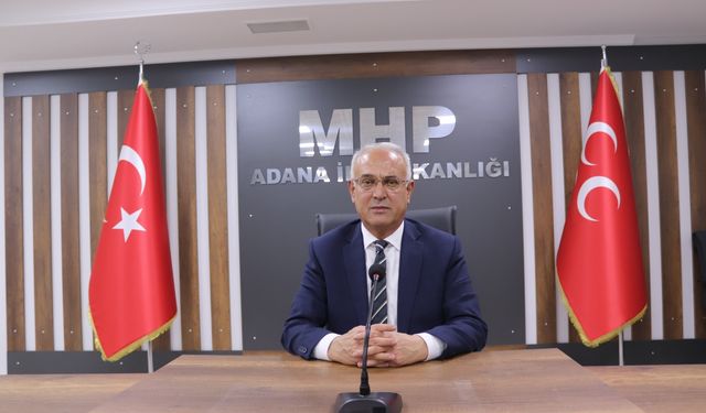 MHP Adana İl Başkanı Kanlı'dan 15 Temmuz Demokrasi ve Milli Birlik Günü mesajı