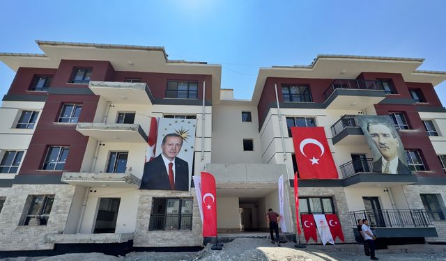 Osmaniye Bahçe'de deprem konutlarının eylülde teslim edilmesi hedefleniyor