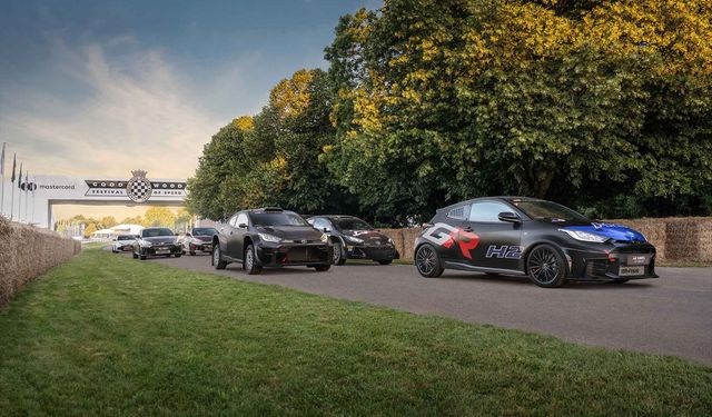 Toyota, Goodwood Hız Festivali'nde yeni modellerini sergiledi