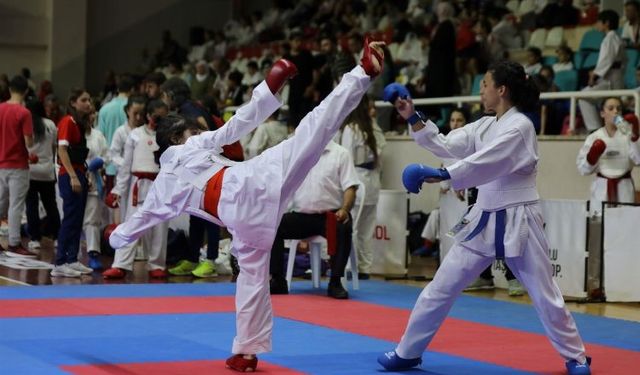 Gemlik'te karate şöleni