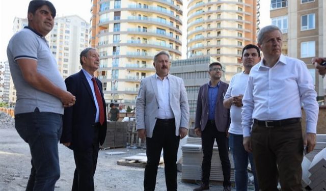 Kayseri Melikgazi'de Gültepe Külliyesi'nde sona doğru