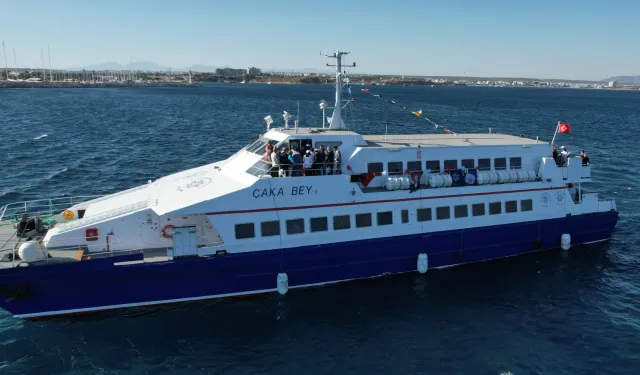 Muğla'da deniz otobüsü seferlerine yoğun ilgi