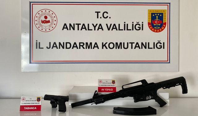 Alanya'da ev kurşunlama olayında 3 kişi tutuklandı