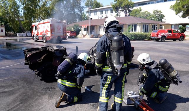 Antalya'da elektrikli araç yangınlarına daha hızlı müdahale edilecek