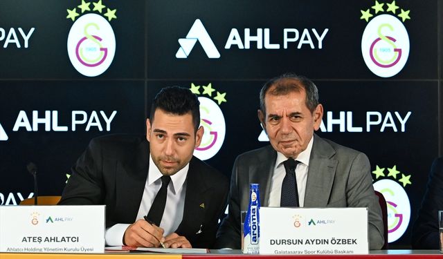 Galatasaray ile AHL Pay arasında sponsorluk anlaşması imzalandı