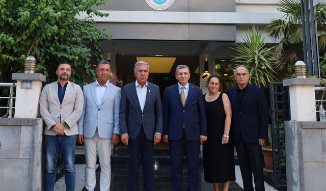 Vali Şahin'den İMEAK Deniz Ticaret Odası Antalya Şubesine ziyaret