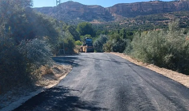 Akçadağ’a 20 kilometre asfalt serimi 