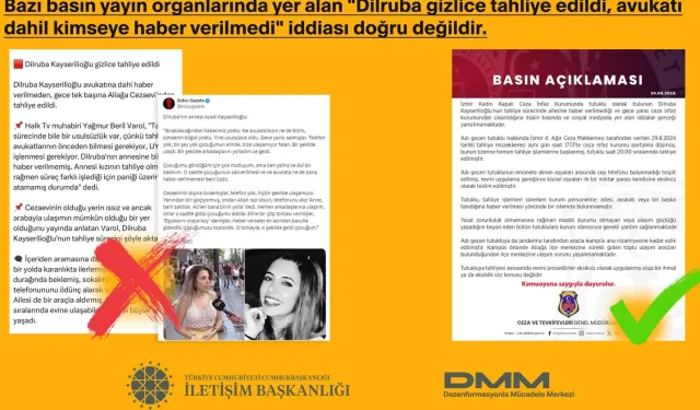 Dilruba gizlice tahliye mi edildi? Açıklama geldi