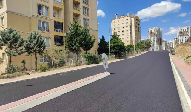 Gebze Kirazpınar TOKİ yolu asfaltlandı