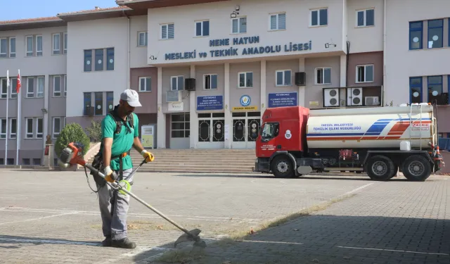 İnegöl’de okullar yeni eğitim öğretim yılına hazırlanıyor